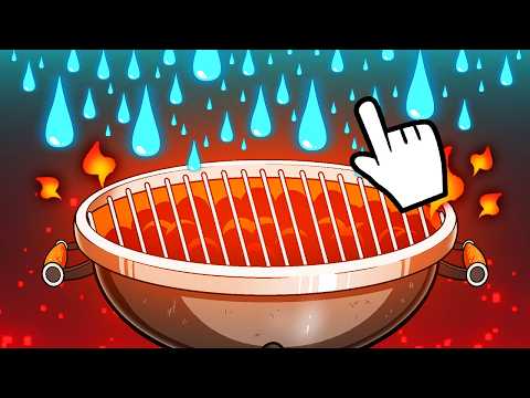 Kein einziger Regentropfen darf unseren Grill treffen