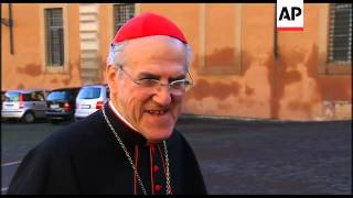 Vatican scenes as Cardinal-designates gather for discussions
