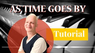 How to play As Time Goes By on piano - Casablanca