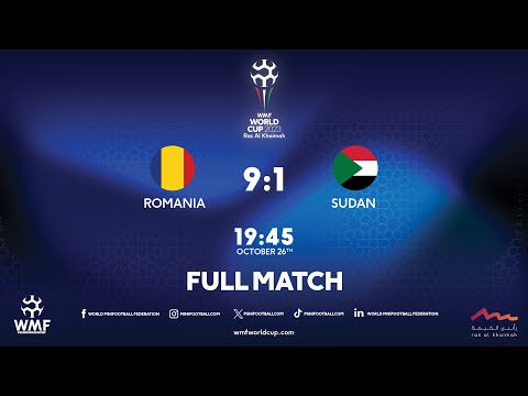 WMF World Cup 2023 I Day 1 I Romania - Sudan I Full match