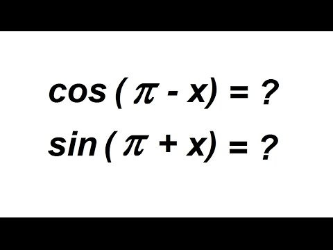 Associated angles - trigonometry
