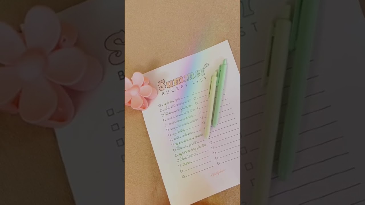 Summer Bucket List Ideas 2022 #summerbucketlist #summerbreak #summeradventure #summerfun #bucketlist