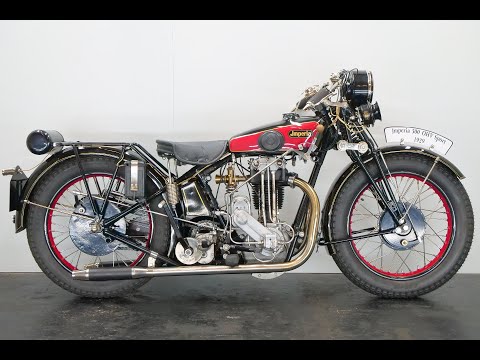 Imperia Model H 1929 500cc 1 cyl ohv MAG - start up
