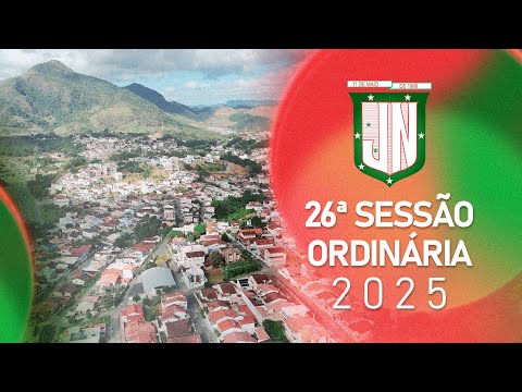 26ª Sessão Ordinária | 14.10.25 Câmara Municipal de João Neiva / ES