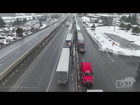 01-14-2023 Truckee, CA to Verdi, NV winter storm creates travel chaos on I-80