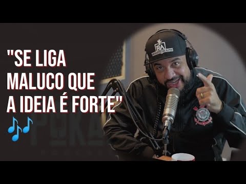 MANO RECO CANTA PARTE DA MUSICA "A IDEIA É FORTE" AO VIVO NO POKAS PODCAST 🎙🎵