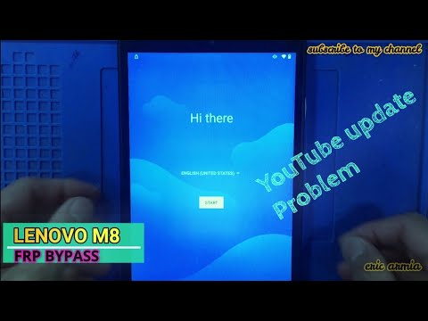 LENOVO M8 - (TB-8505X) - FRP BYPASS - YOUTUBE UPDATED PROBLEM SOLUTION - GOOGLE ACCOUNT BYPASS 2022