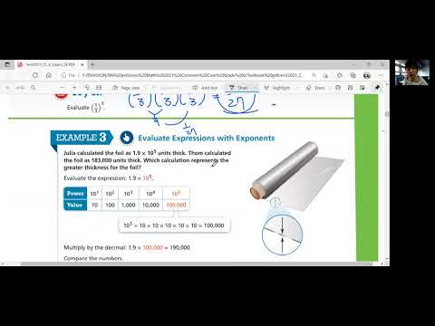 Envision Math 6 Lesson 3-1: Understand and Represent Exponents
