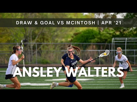 Ansley Walters C/O 2023 | Draw & Goal vs McIntosh | Apr 13th 2021