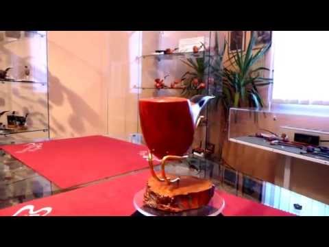 Pipa in radica half bent chubby - www.paronellipipe.it