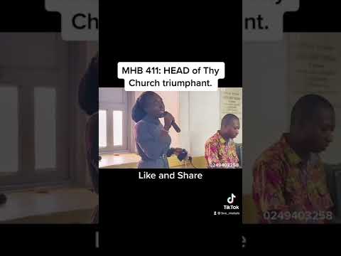 Head of thy church triumphant MHB 411