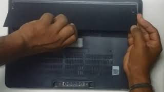 How to remove battery from dell laptop | unlock battery in dell latitude e7450 | laptop dell | e7450