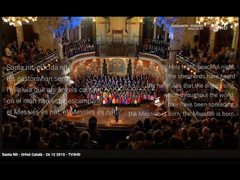 Santa Nit (in Catalan with English translation)