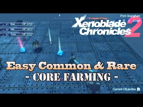 Xenoblade Chronicles 2 - Easy Common & Rare Core Farming!