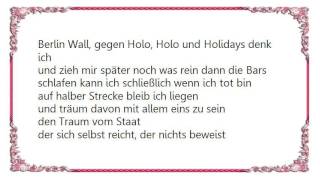 Blumfeld - Eine Eigene Geschichte Lyrics
