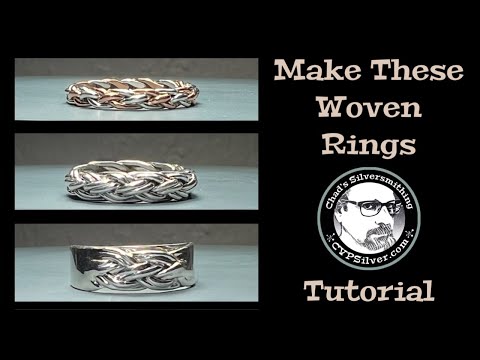 Making Woven Rings: A Silversmithing Tutorial