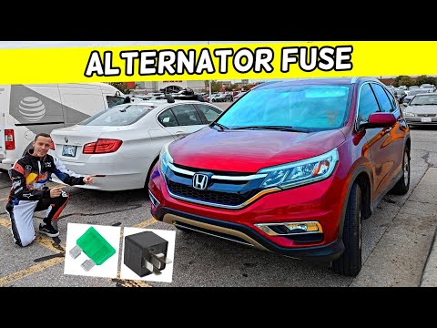 HONDA CRV CR-V ALTERNATOR FUSE LOCATION, GENERATOR FUSE 2012 2013 2014 2015 2016