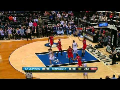 Rubio Freezes the Clippers | Timberwolves vs Clippers  | NBA 2012-13 Season 30/01/2013