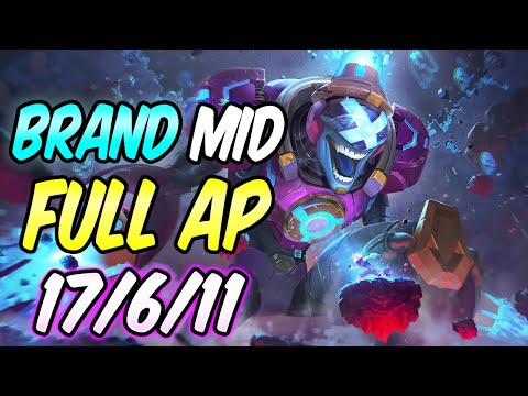 FULL AP BRAND MID ONE-SHOT | Best Build & Runes | League of Legends