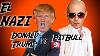 Donald Trump Vs Pitbull - Parodia El Taxi - Batalla - Internautismo Crónico