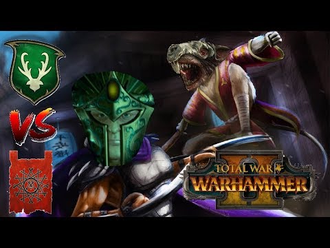 Wood Elves vs Skaven | ABSURDLY CLOSE BATTLE - Total War Warhammer 2