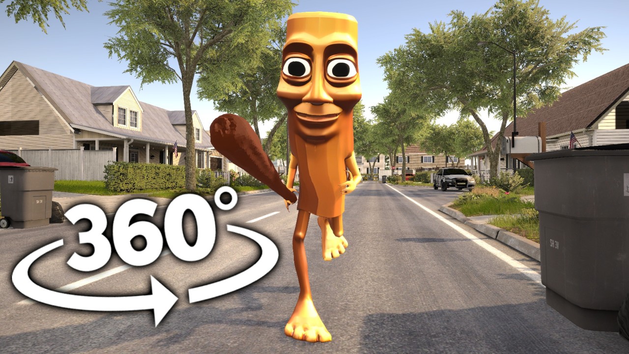 VR 360° Tung Tung Tung Sahur HUNTS YOU!