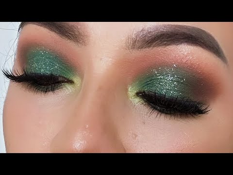 Maquillaje ELEGANTE en color VERDE OLIVO 💄💋