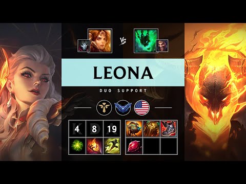 Leona Support vs Thresh - NA Diamond Patch 25.12
