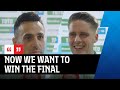 GOALSCORERS Zahavi & Veerman on reaching the FINAL ? | INTERVIEWS #GAEPSV #TOTOKNVBBeker