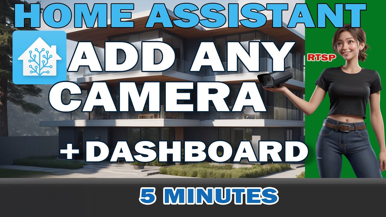Add Any Camera to Home Assistant + Dashboard Integration!