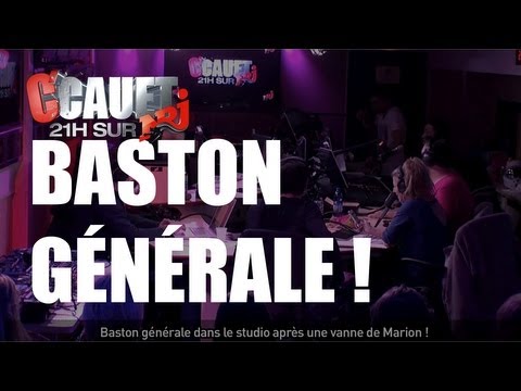 General brawl in the studio after a joke from Marion! - C'Cauet on NRJ