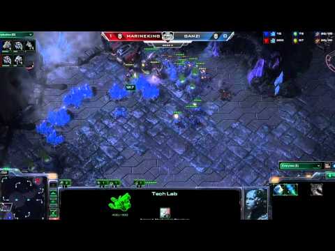 Ganzi and MKP: Marauders vs SCVs