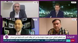 الصحفي ايمن حداد اسمعوا ماذا قال في برنامج فوق الطاولة 