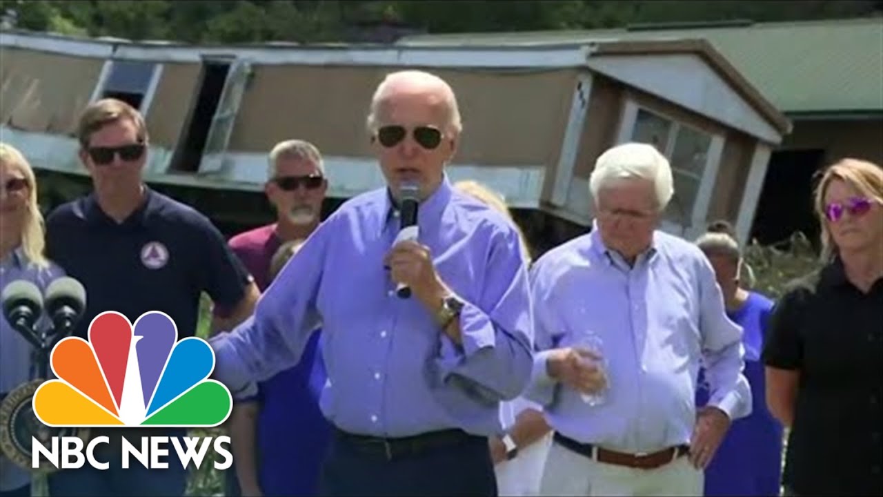 Biden Pledges Continued Support To Those Impacted By Floods In Kentucky