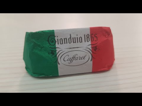 Gianduja 1865 Caffarel Hazelnut Milk Chocolate Unboxing 2020