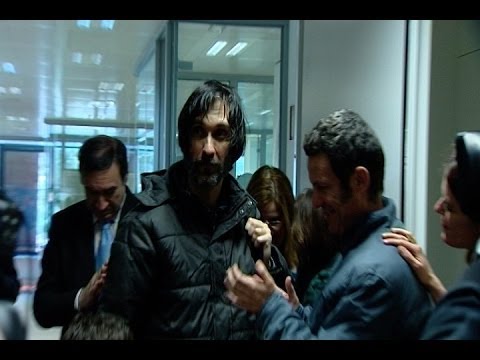 Emotivo recibimiento a Javier Espinosa y Ricardo García