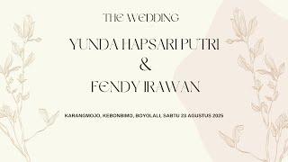 Download lagu LIVE THE WEDDING || YUNDA HAPSARI PUTRI & FENDY IRAWAN || Karangmojo, Kebonbimo, Sabtu 23 8 2025 || mp3