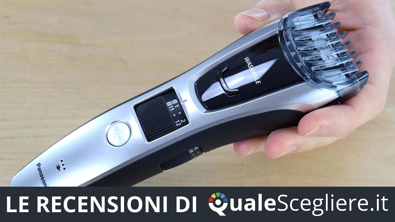 Машинка для стрижки Panasonic ER-GB70-S520 серебристый/черный (насадок в компл:2шт)