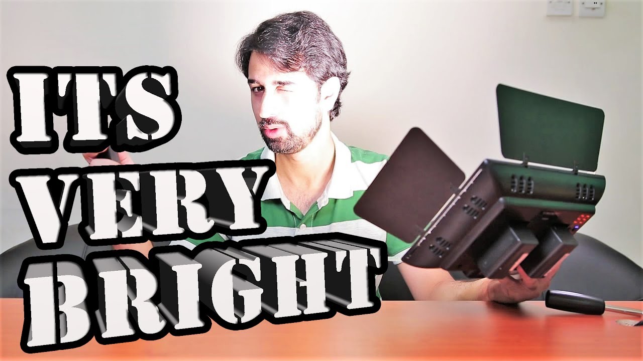 Yongnuo YN 900 LED Video Light Unboxing