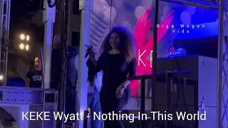 KEKE Wyatt - Nothing In This World Live @ Pompano Fall Fest 2022 #pompanofallfestival2
