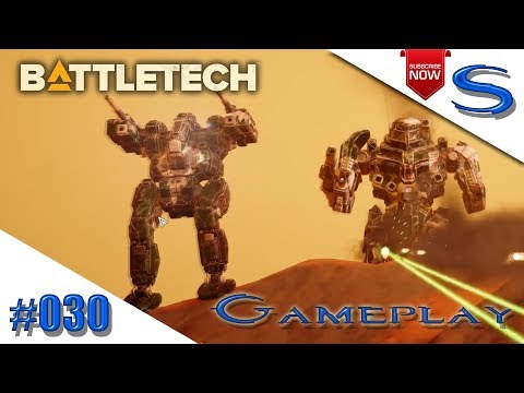 Battletech Gameplay Deutsch/German #30 - Über den Kamm