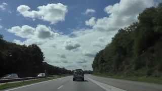 preview picture of video 'Driving On The N164 & N165 From 29270 Carhaix Plouguer To 29900 Concarneau, Finistère, France'