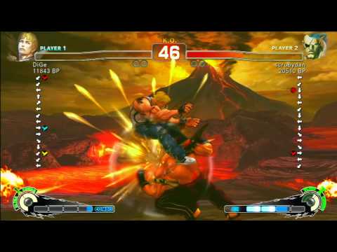 SSF4 Rank Match  DiGe (CD)  vs  scrubydan (SA)