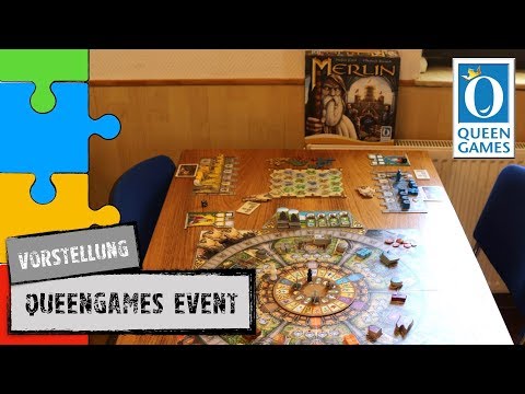 #QueenGames Pressetag 2018 - Merlin - Erweiterung Arthur (Herbstneuheit 2018)