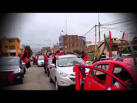 "Pasacalle Rojinegro 21.02.2015 - Música: La hinchada que nunca abandona" Barra: León del Svr &bull; Club: Melgar