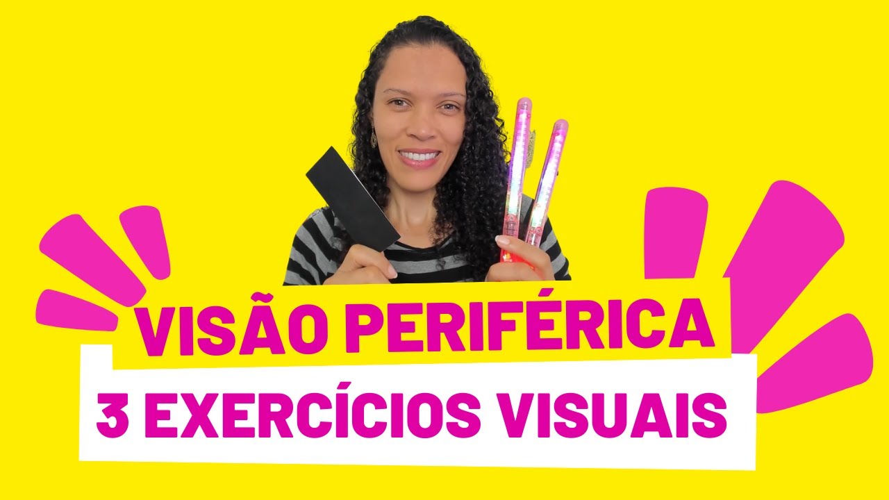 Como melhorar a visão periférica | Exercícios Visuais
