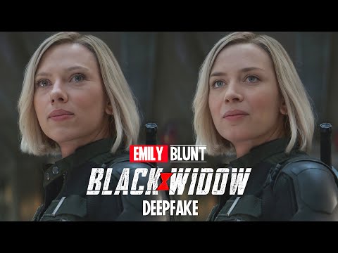Emily Blunt is Black Widow [DeepFake]