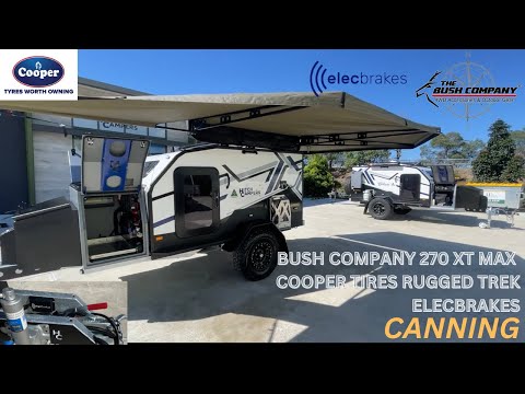 Hitch Campers CANNING l Bush Company 270 XT Max and Cooper Tires Rugged Trek!