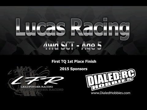 Lucas Racing RC SCT - Leadfinger & Dialed Racing - TQ 1st Place - Age 5