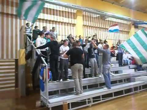 ZELENI GMAZOVI | Snimka navijanja | RK Spačva Vinkovci-RK Buzet | CroatianTifoChannel